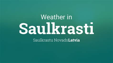 saulkrasti wisuki weather.